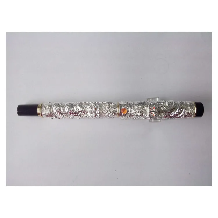 Jinhao brand 9991 Import creative gift items the most popular dragon metal roller pen fountain pen set from China