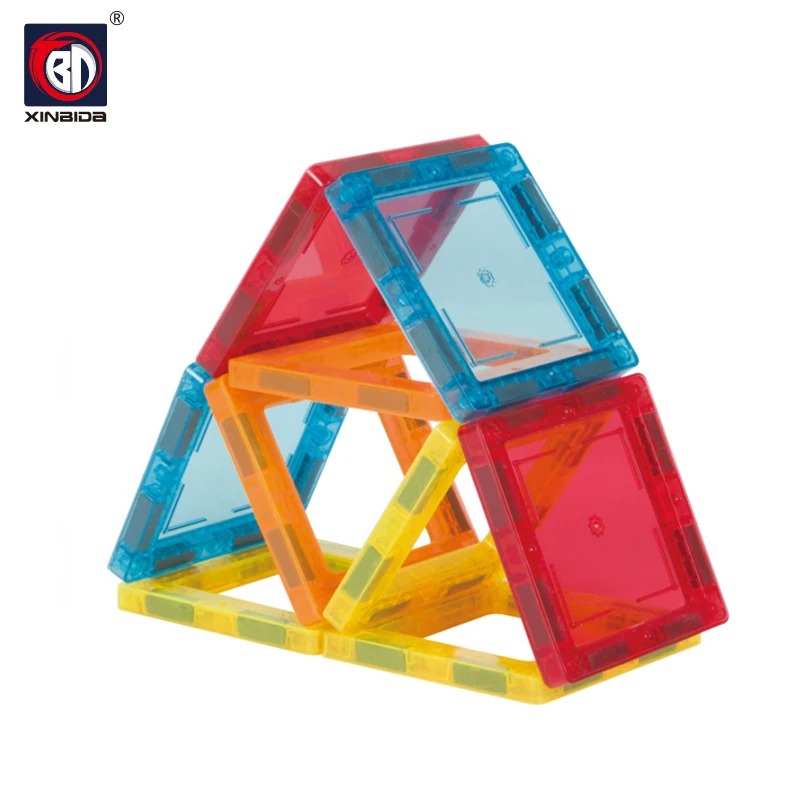 Building Toys Educational Magnetic Building Blocks Toys Set Preschool Strong Magnet 3D Puzzle Tiles