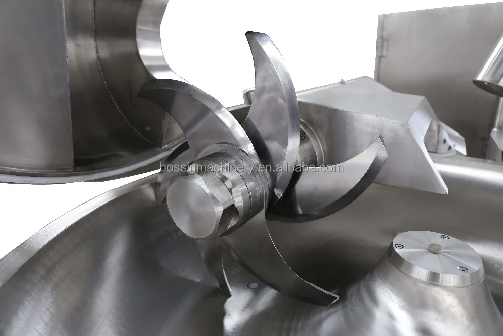 ZZB125 vacuum bowl mixer cutter