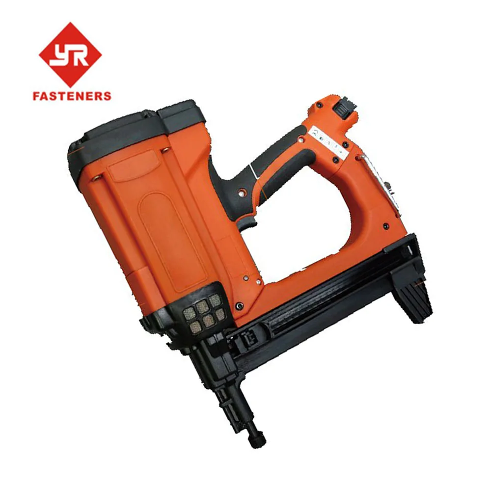 Cordless gas concrete nailer for steel and hard concrete