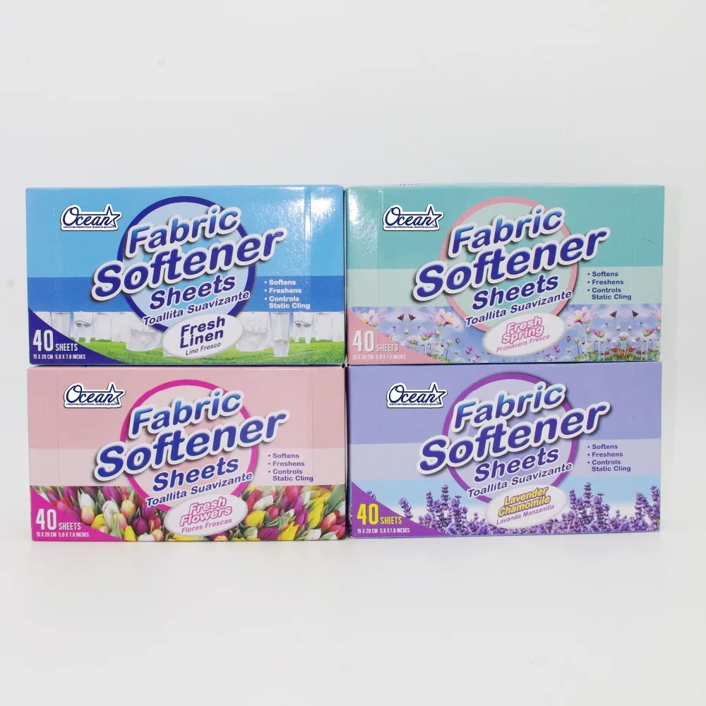 Factory Clothes Laundry sheets Fabric Softener