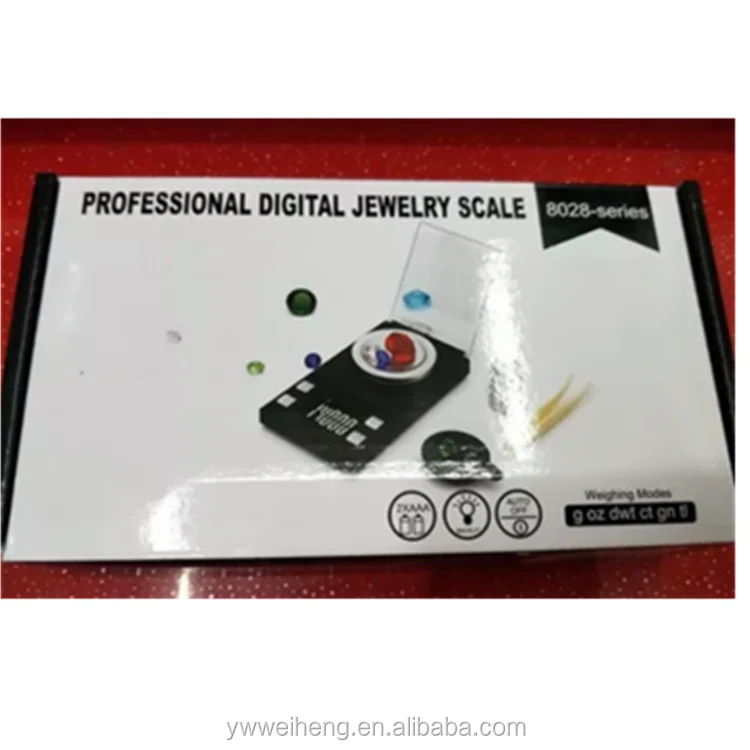100g x 0.001g Mini Digital Jewelry Balance Pocket Scale 8028