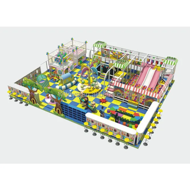 New style used mcdonalds indoor playground equipment naughty castle for sale
