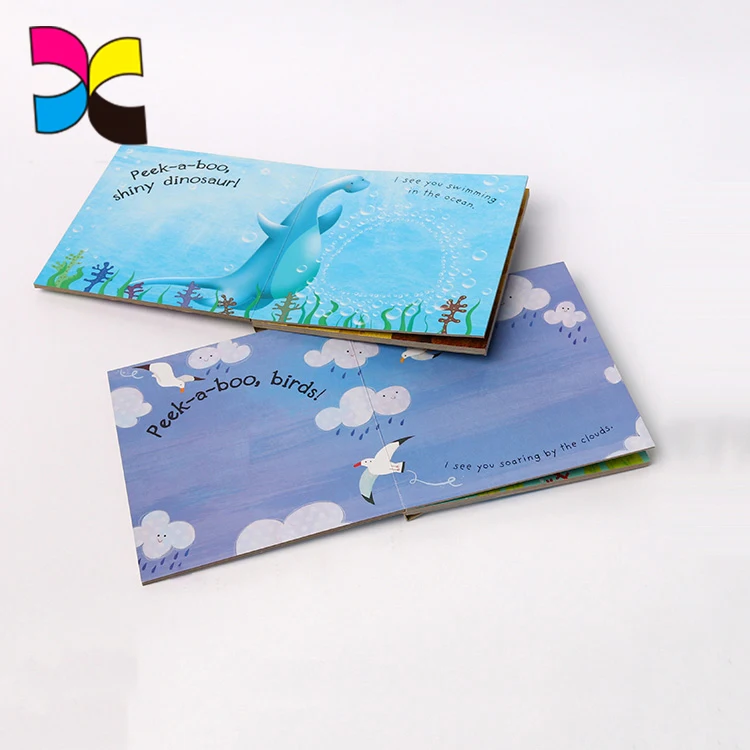 high quality Laminated customized colorful printing story books for children