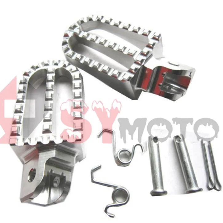 Silver CNC footpeg