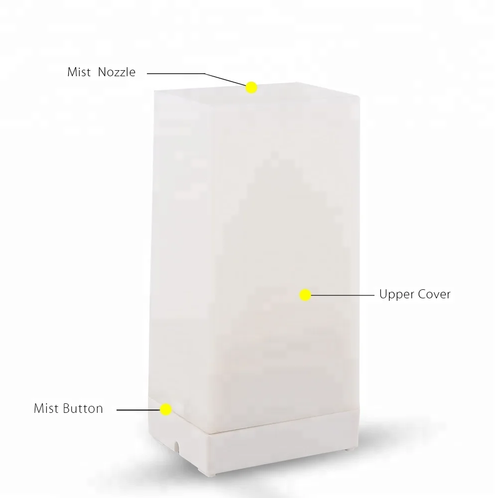 Basil Leaves Extract Oil Latest Ultrasonic Oil Diffuser Bamboo Wood Grain White Black Humidifier