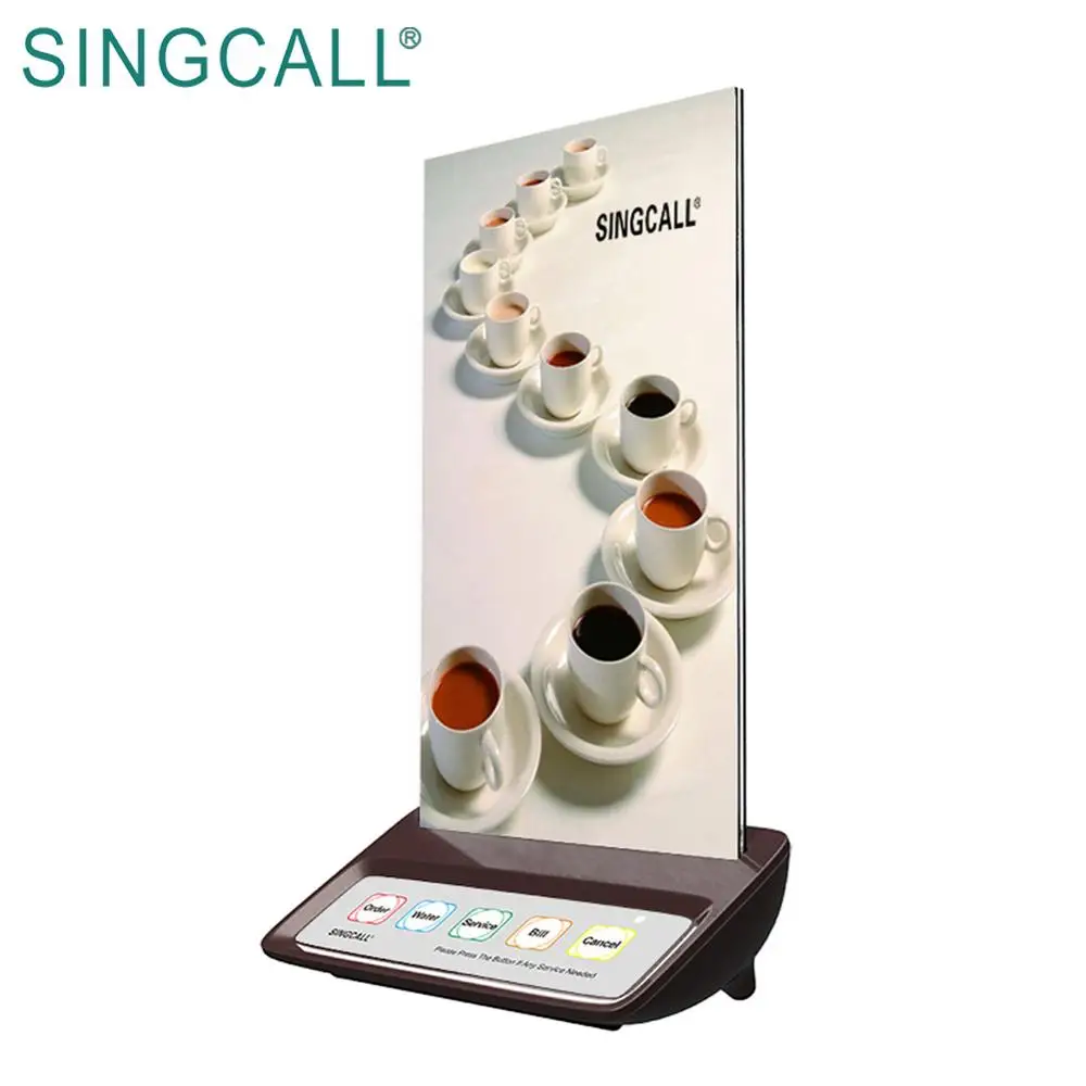  Пейджер SINGCALL с 5 кнопками беспроводная система вызова