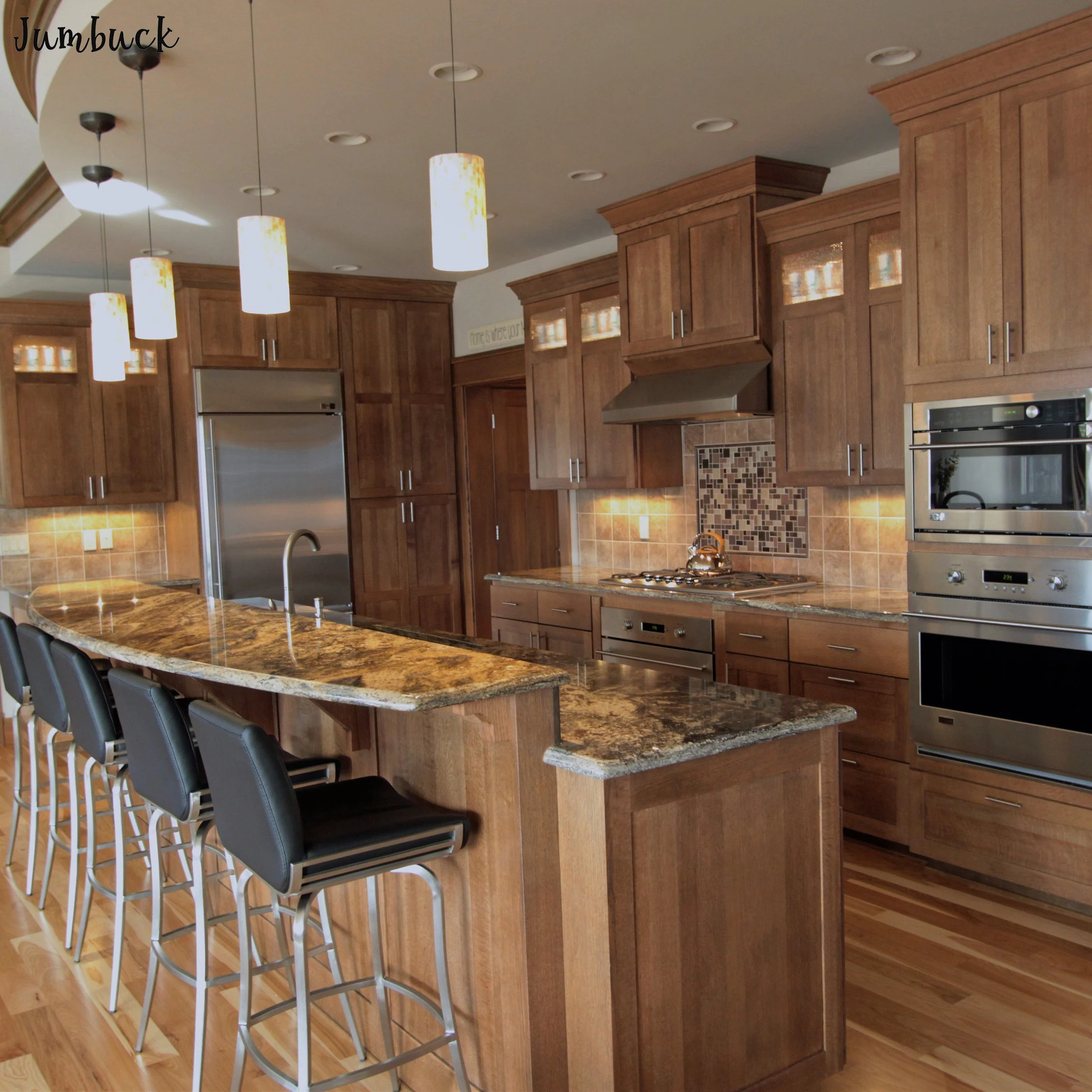 Современный кухонный шкафчик из меламина, встраиваемая панель, темная стеклянная верхняя панель, увеличенная высота, Угловое дно, вытяжка