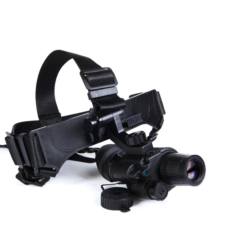 Gen2+ Head/Helmet Mounted Night Vision Monocular with Infrared and 1X night vision objective lens
