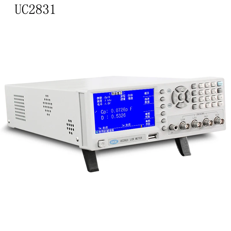 Высокоточный Электрический измерительный прибор LCR с чипом UC2831 10 кГц настольный цифровой мост тестер