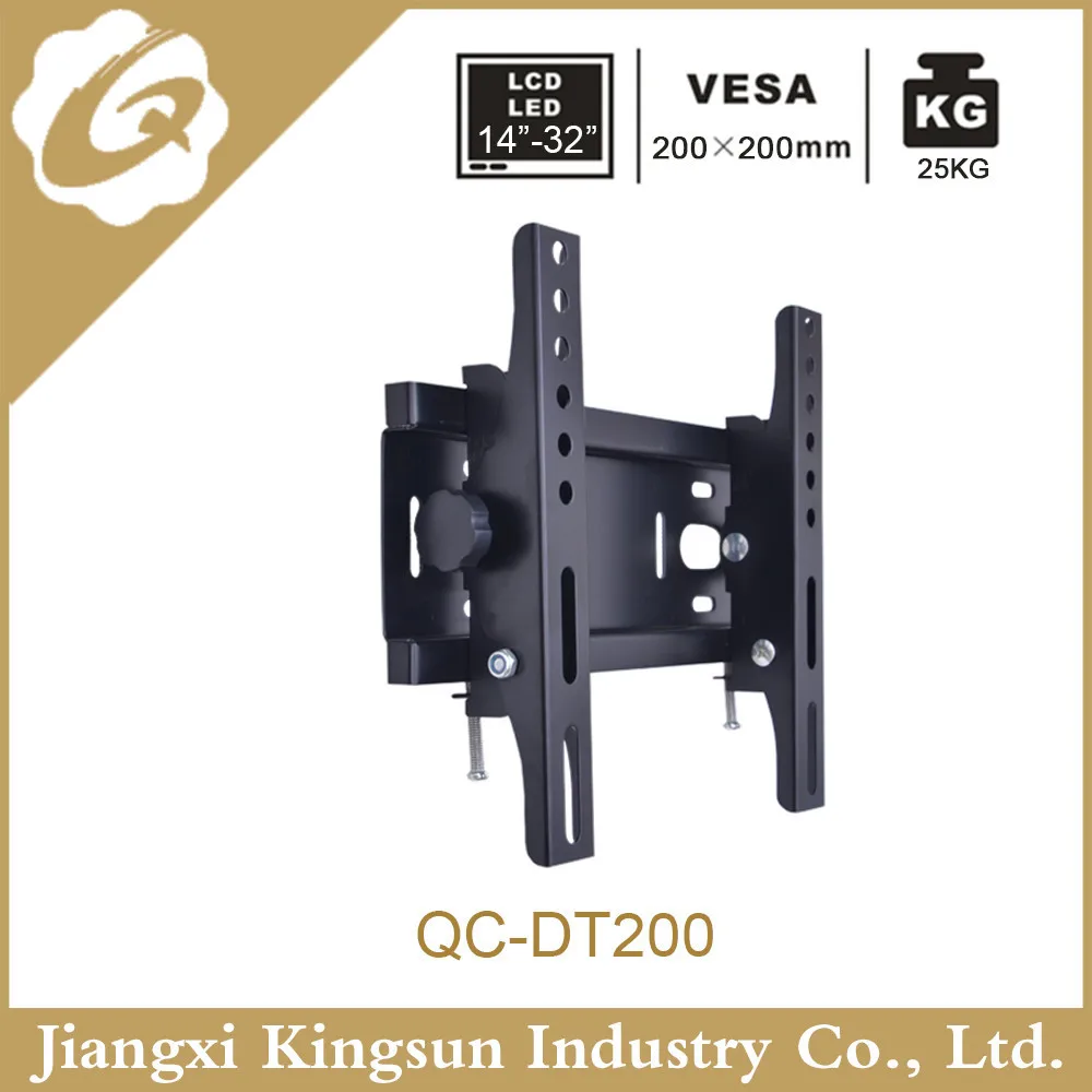 
15 degree down tilt TV Wall Mount for 19inch 20inch 24inch LCD LED Plasma TV with VESA 200x100 200x200 mm 