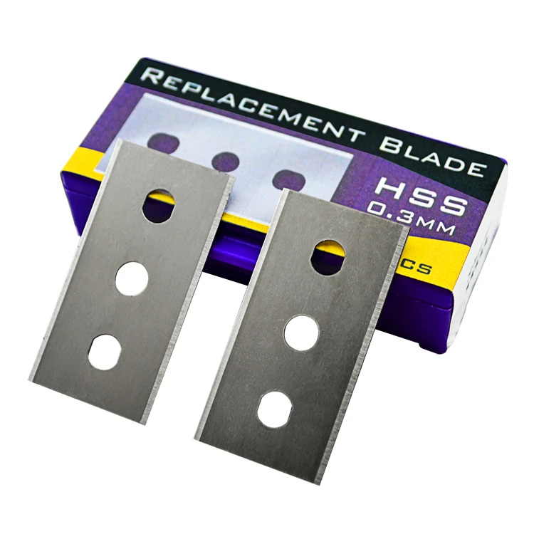 Titanium Coating Three Holes Blade For Copper Film Cutting