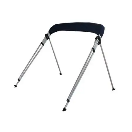4 Bow Navy Blue Boat Bimini Top 1.7m to 1.9m