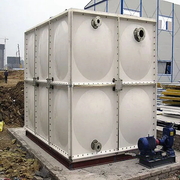 Fiberglass Water Reservoir Storage Tank FRP SMC GRP Insulated Water Storage Tank for Rain Water Food Grade Storage