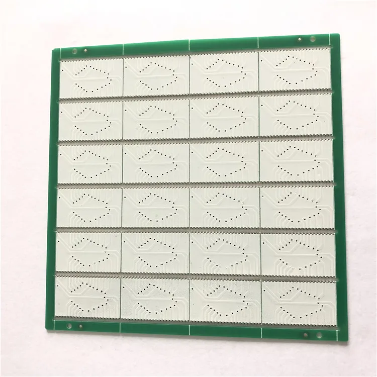 
FR4 green and white printed circuit board transmitter PCB LCD TV pcb GPS tracker pcb 