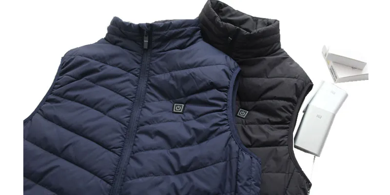 
5V 7.4V Usb Sleeveless Rechargeable Battery Electric Heated Jacket Vest 