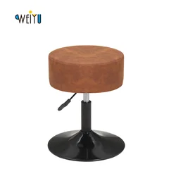 150 Containers per Month new design every week Fabric PU Seat Adjustable Swivel Bar Stool Footstool