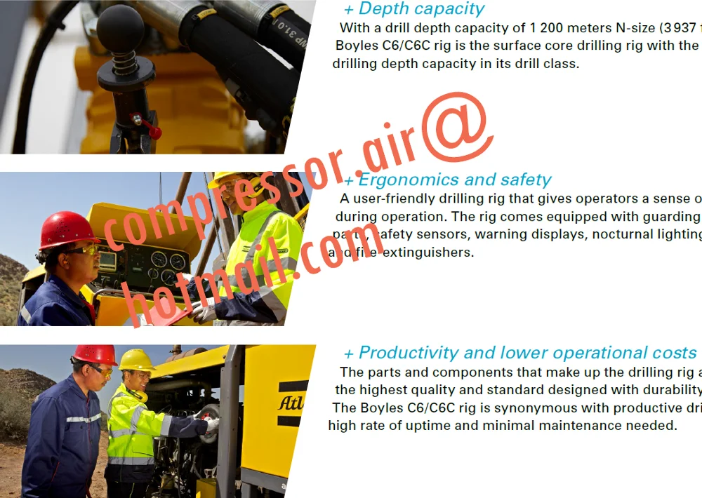 Atlas Copco Drill rigs and rock drills (AC Drill rigs and rock drills ) Simba 1354: Long-hole drilling rig
