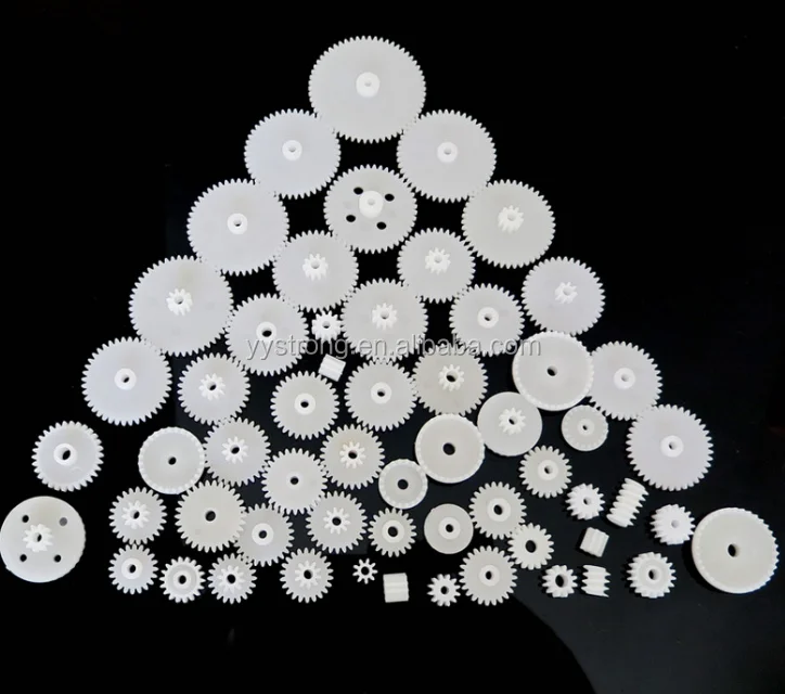 Пластиковая Шестерня для механической обработки черчения согласно техническим требованиям заказчика