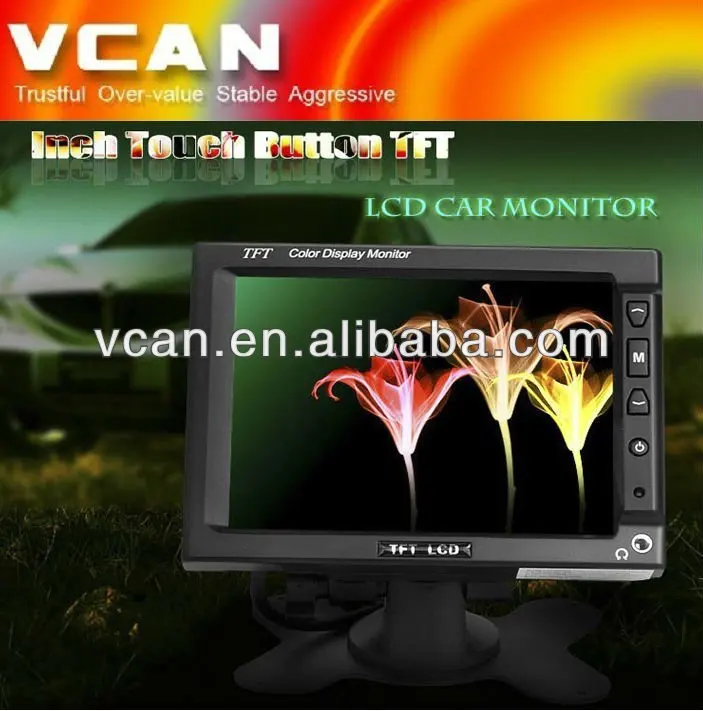 Съемный подголовник монитор TM-564 в 5 6