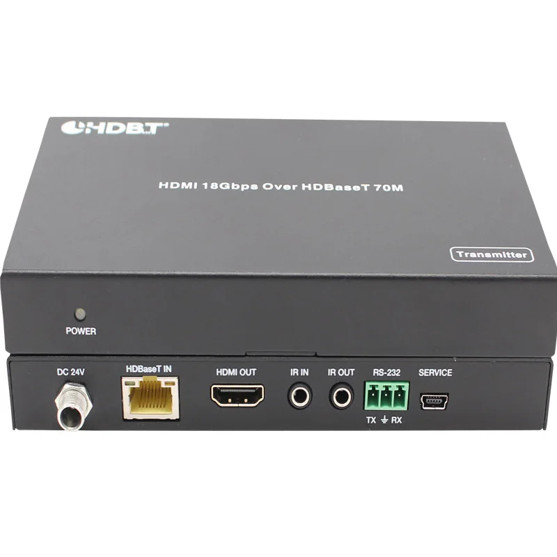 HDMI 18Gbps Extender over Cat5e/Cat6 70M Transmitter Receiver
