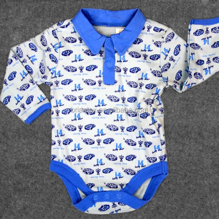 
Briantex 2020 New Summer Fashion Children Wear Cotton Short -sleeved Suit Clothing Suit Baby Boy Clothes Rompers 100% Cotton 