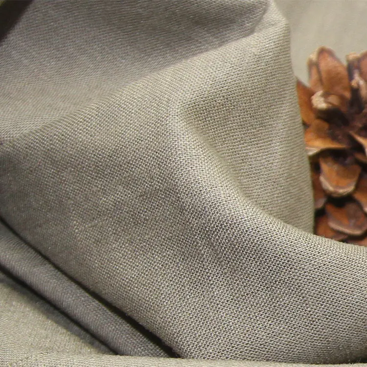 
Customized cheap natural pure linen fabric wholesale 100% organic recycled linen fabric price 