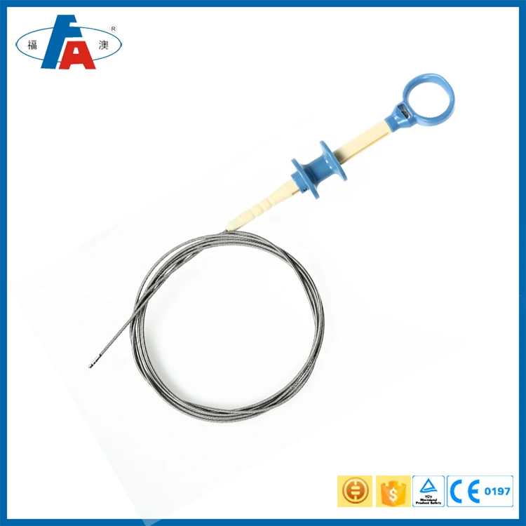 flexible disposable endoscopic biopsy punch forceps with needle plastic cover