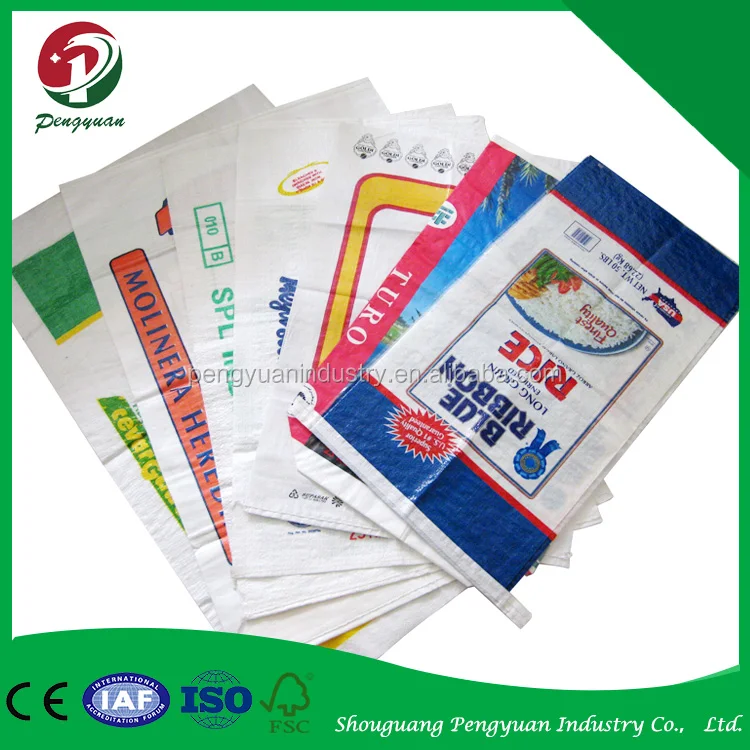 Выборочная печать 2016 Китай завод ламинированной пп тканые сумки