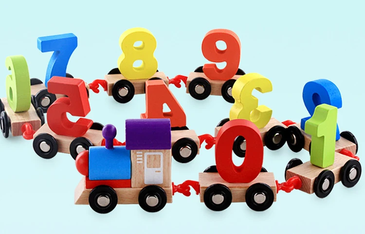 
Wooden educational Toys for Kids Preschool wood train toy funning toy for baby 