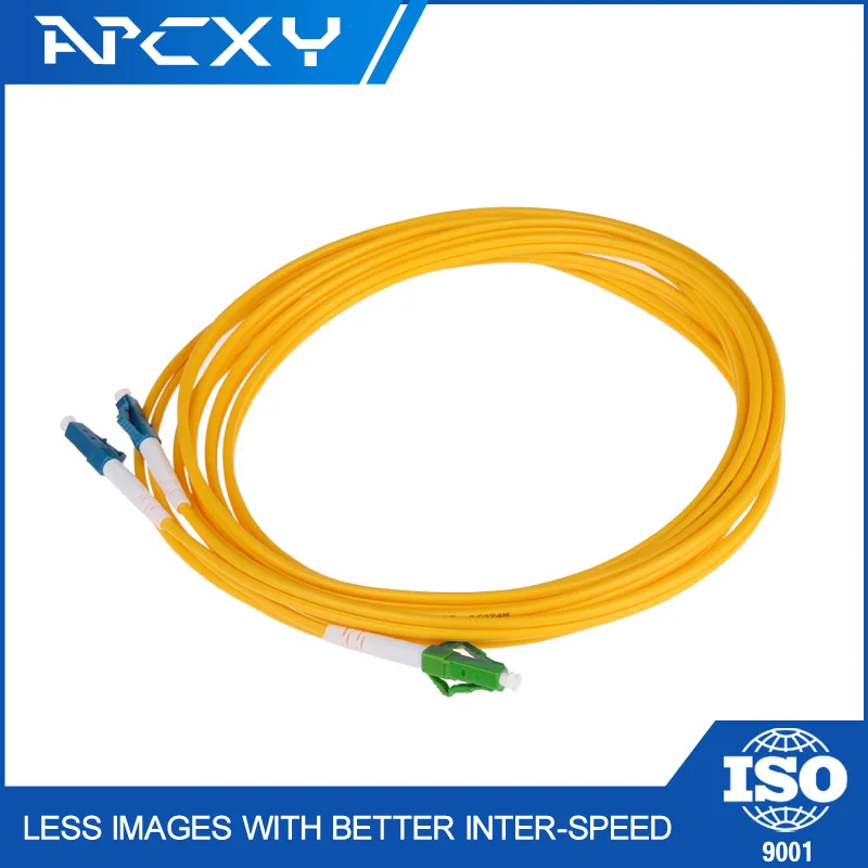 LC/UPC-LC/APC 9/125um Дуплекс одиночный режим СИСТЕМ КАБЕЛЬНОГО ТЕЛЕВИДЕНИЯ волоконно-оптический патч-корды волокна