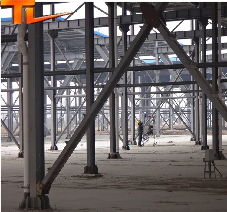 Prefab house Steel structure building frame steel structure shed