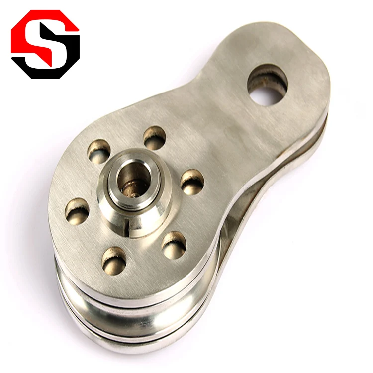 
SN10TI-6k ningbo salman factory OEM/ODM 10ton snatch block for winches rope fitting 
