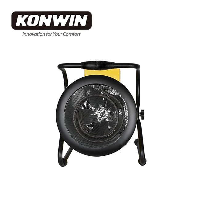 KONWIN Electric Industrial heater 9000W Utility Fan Heater stainless-steel for garage use IFH02B-90