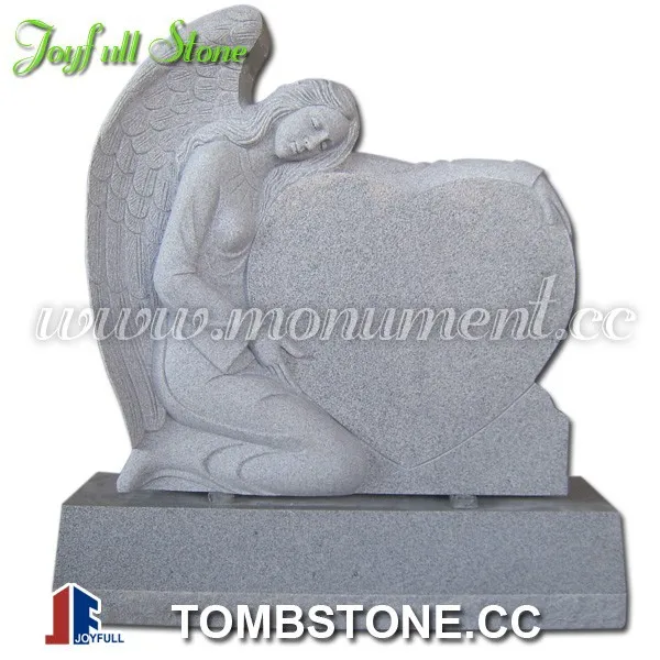 
Angel Headstone Designs angel heart headstone Black granite 