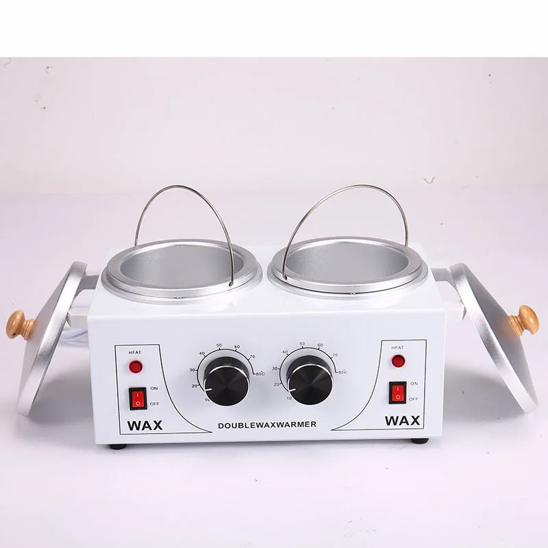 1000ML Paraffin Waxing Heater  double Pot Hair Remover Electric Large Wax Warmer For  Body Spa Salon