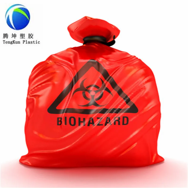 Medical Waste Red Trash Bags for Hospital