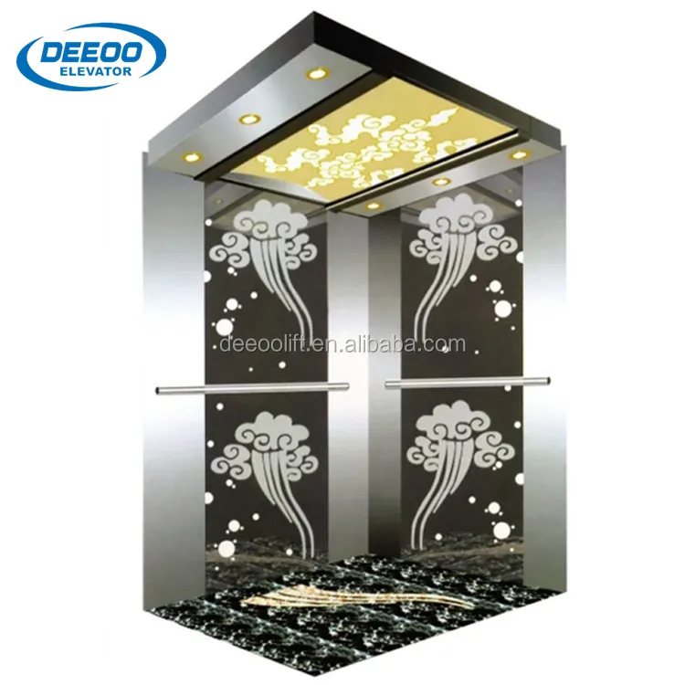 DEEOO best price 1250kg passenger lift size for 16 persons