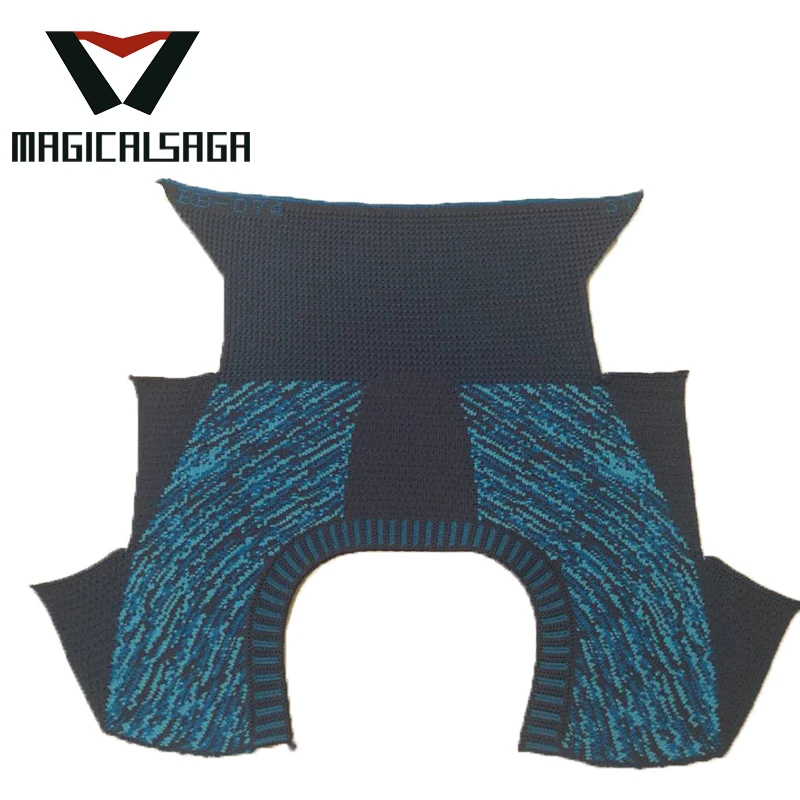 2017 Newest brand design lady shoes knitted upper shoe women flat sole slip on women shoe upper