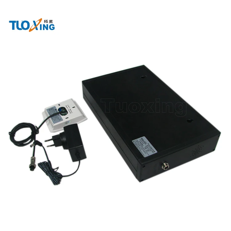 Small led digital temperature humidity display