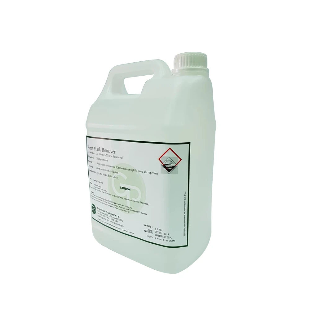 
Household Cleaning Chemicals Burnt Mark Remover 