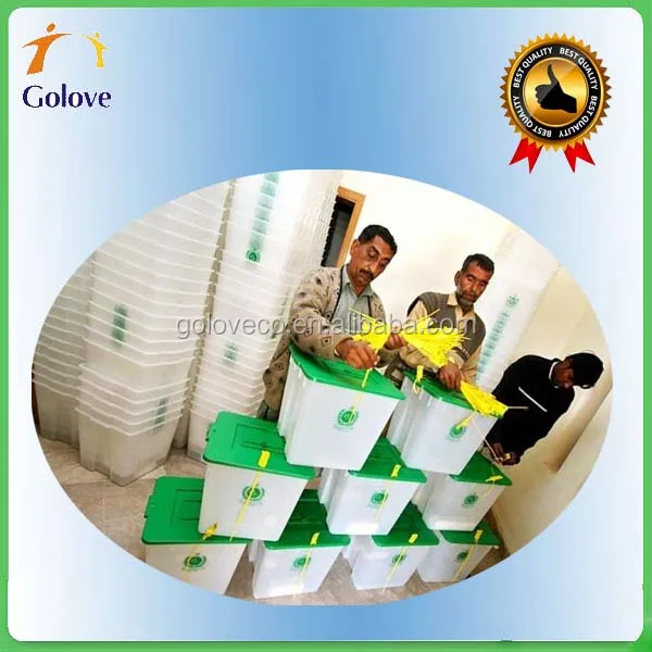 Yellow plastic security seal lock with Serial number