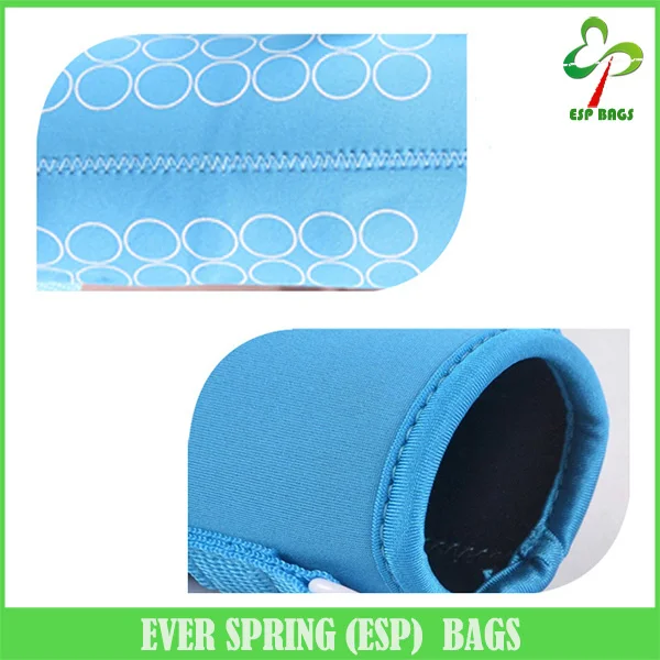 Wholesale thermos neoprene water bottle cover, protective water bottle carrier, 500ml bottle holder with shoulder strap