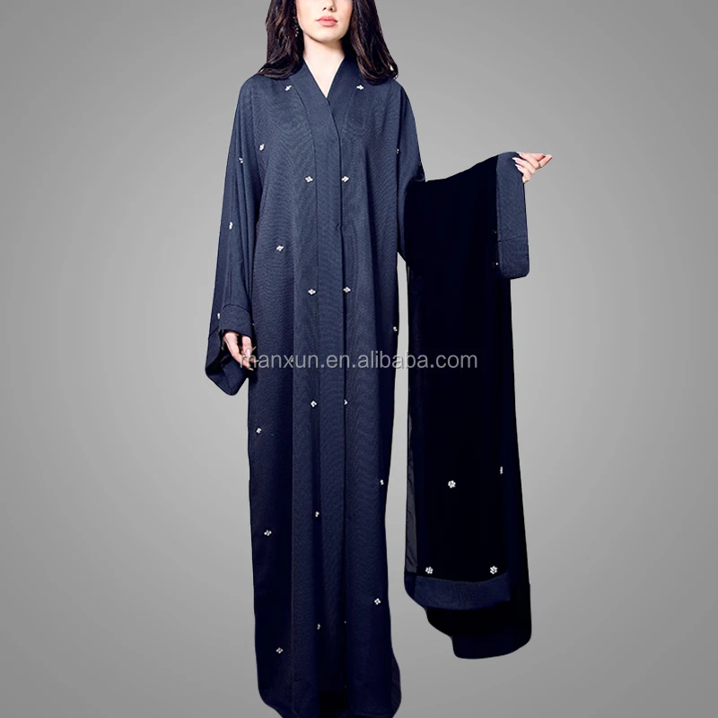 2016 Girls Abaya Stylish Pakistani Maxi Kaftan Style Abayas Designs Silver Beautiful Grey Silver Crystal Abaya