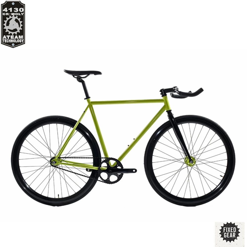 Fixie Bike AM4 -Single speed 700C China steel frame gear bike bicycle cycles oem brand fixed gear