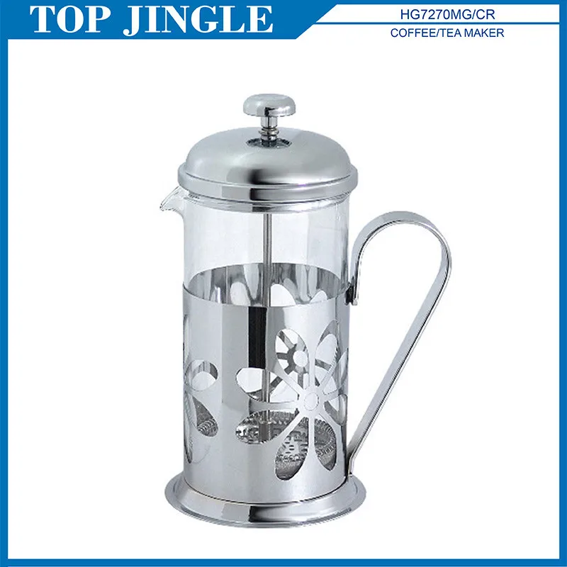 Европейский Стиль Фильтрации Давление Воздуха Стекло Кофейник