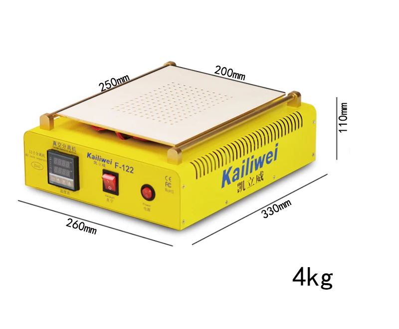 Vacuum Digitizer LCD Touch Screen Glass Separator Machine for iPhone Samsung Refurbish