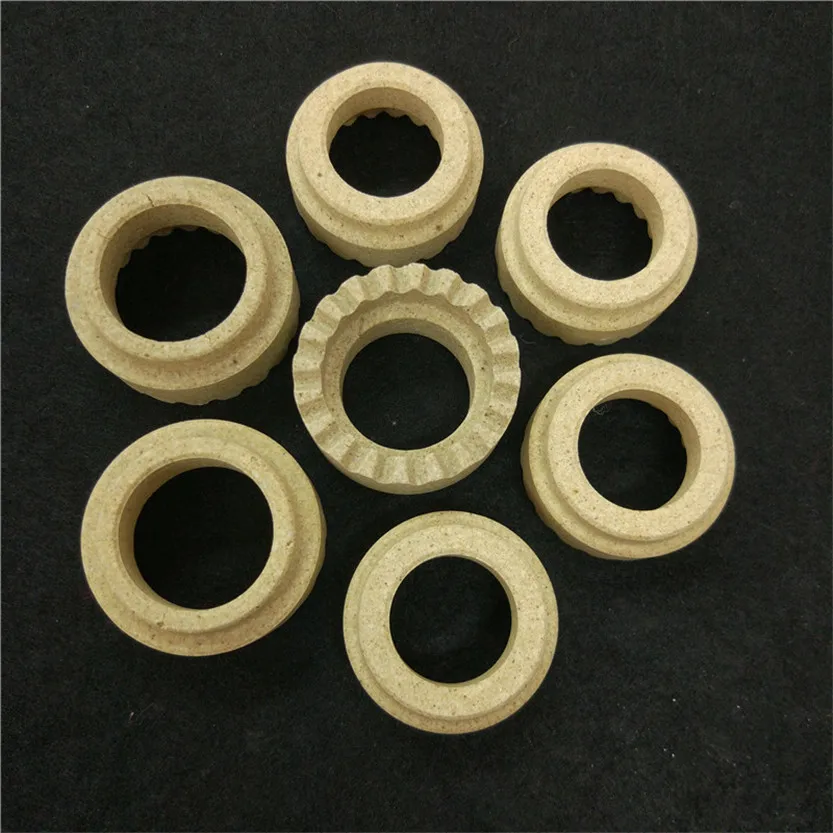 High temperature resistant refractory cordierite ceramic welding rings