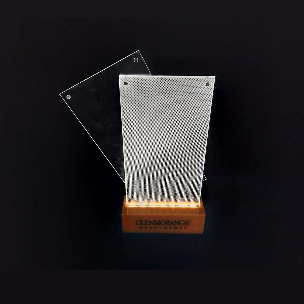 Подставка для стола Lincond акриловый дисплей светодиодный держатель меню ресторана