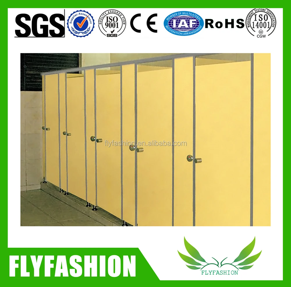Flyfashion Waterproof Partition Board/Bathroom parts/ Toilet Cubice Partition